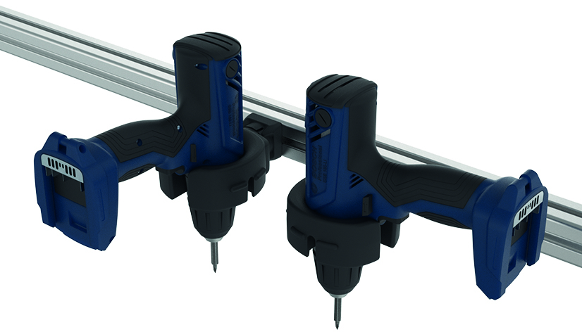 Drill / Driver Holder FX D50 for Profile 40 / 45. Slot 8 / 10 - immagine 3