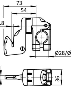 Alternative view of Bag Cutter FX for Tubes D28 / D30