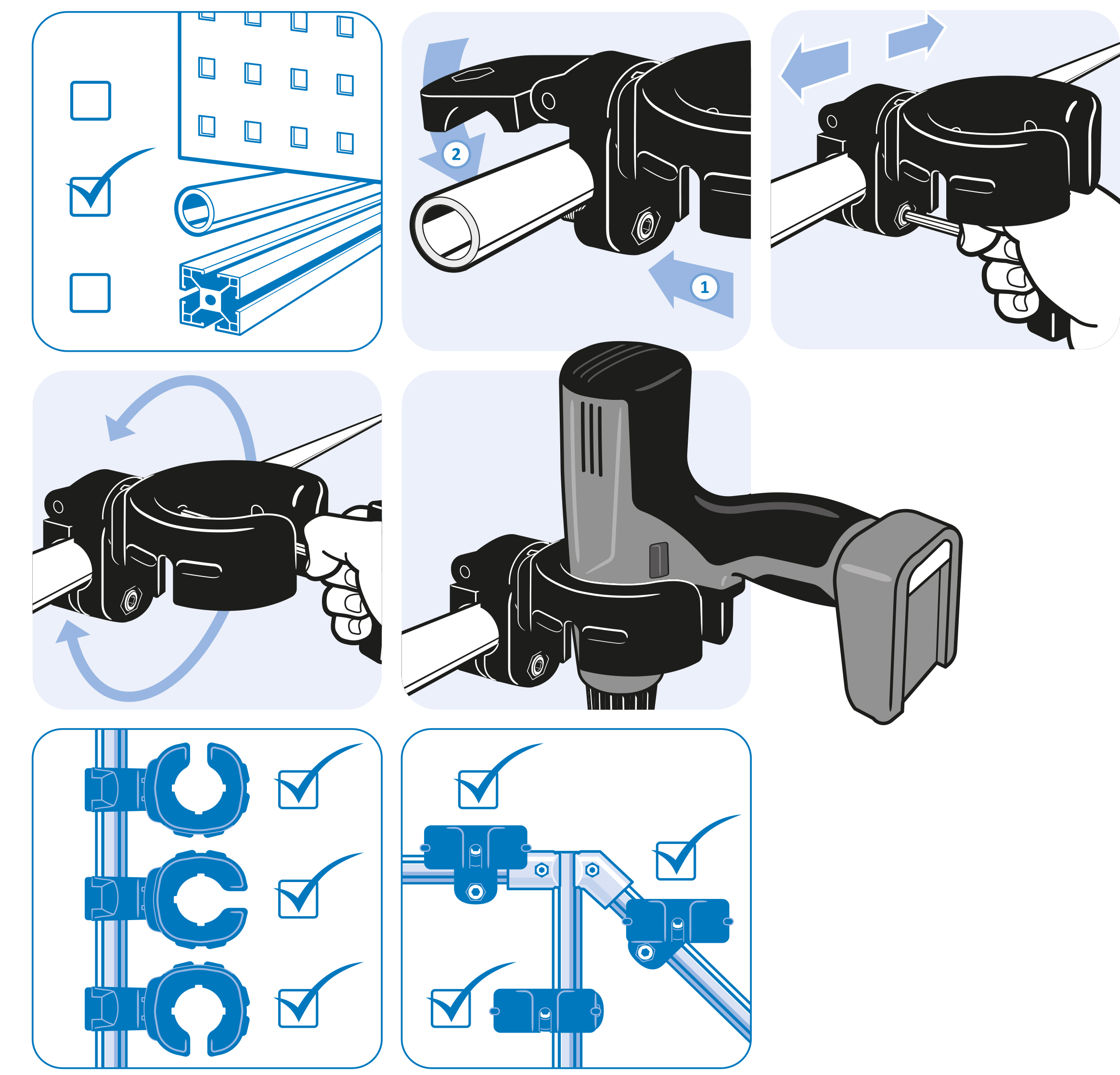 Drill / Driver Holder FX D50 for Tubes D28 / D30 - immagine 4