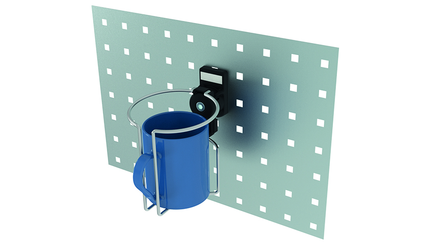 Bottle Holder FX for Square Holes 9 x 9 (8.7 x 8.7) - immagine 3